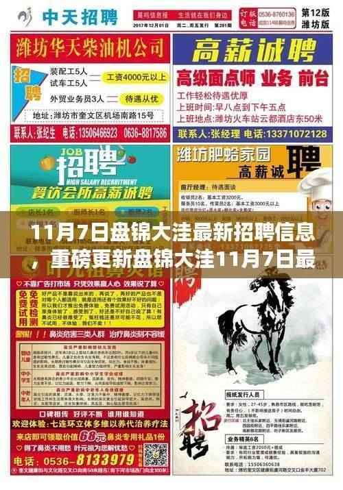 盘锦大洼最新高科技招聘信息及全新产品体验,科技革新之旅