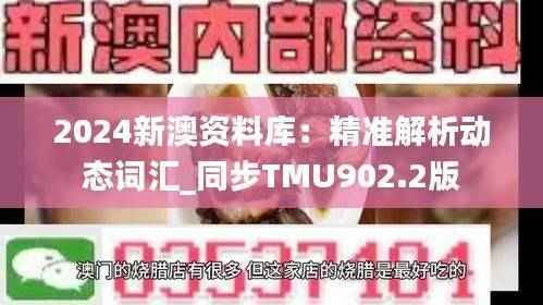 2024新澳资料库：精准解析动态词汇_同步TMU902.2版