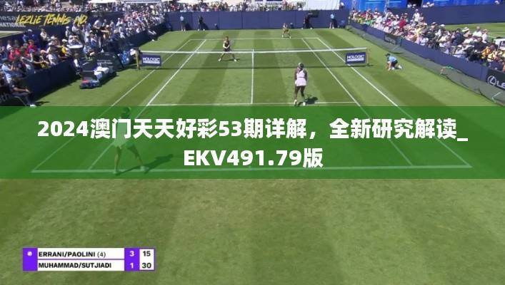 2024澳门天天好彩53期详解,全新研究解读_EKV491.79版