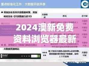 2024澳新免费资料浏览器最新版QZD269.58,规则解读安全版一览