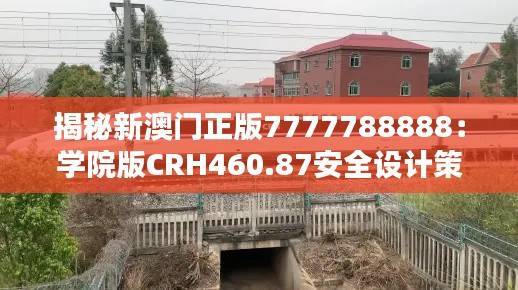 揭秘新澳门正版7777788888:学院版CRH460.87安全设计策略
