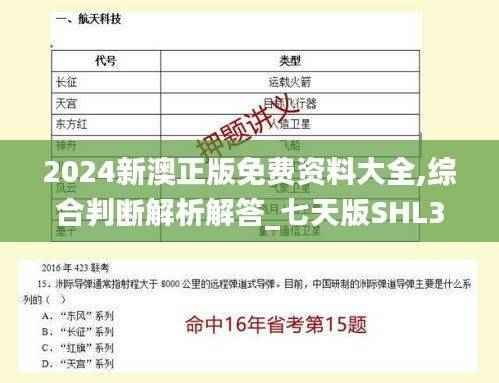 2024新澳正版免费资料大全,综合判断解析解答_七天版SHL362.63