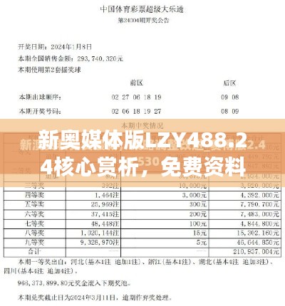 新奥媒体版LZY488.24核心赏析,免费资料库一览