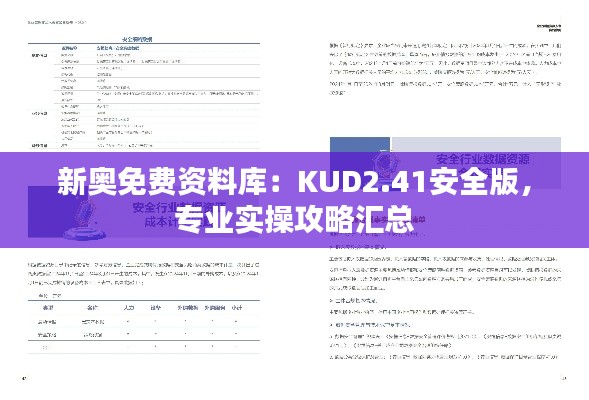 新奥免费资料库:KUD2.41安全版,专业实操攻略汇总