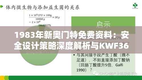 1983年新奥门特免费资料：安全设计策略深度解析与KWF366.85解谜指南