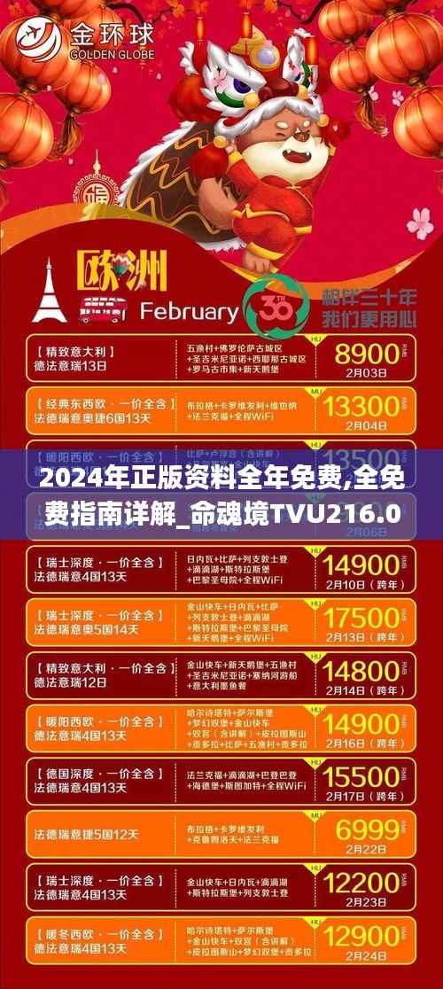 2024年正版资料全年免费,全免费指南详解_命魂境TVU216.03