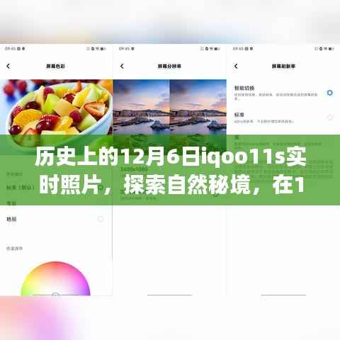 iQOO 11S探索自然秘境,一场心灵之旅的实时照片回顾,纪念历史上的12月6日
