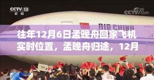 孟晚舟归途揭秘,12月6日载她回家的飞机实时位置追踪