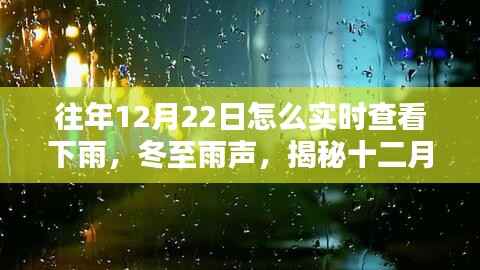揭秘往年冬至日实时雨情,观测与影响,雨声中的冬至时刻