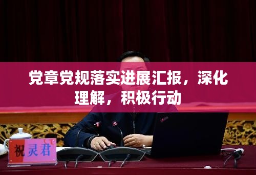 党章党规落实进展汇报，深化理解，积极行动