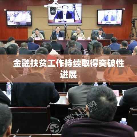 金融扶贫工作持续取得突破性进展