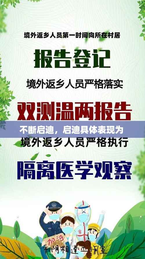 不断启迪，启迪具体表现为 