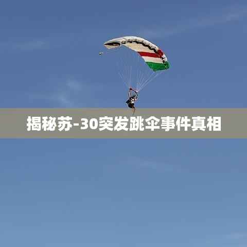 揭秘苏-30突发跳伞事件真相