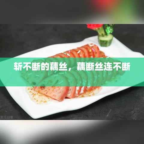 斩不断的藕丝，藕断丝连不断 