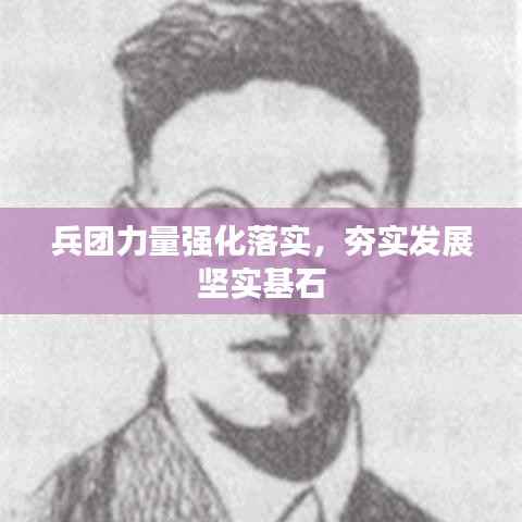 兵团力量强化落实,夯实发展坚实基石