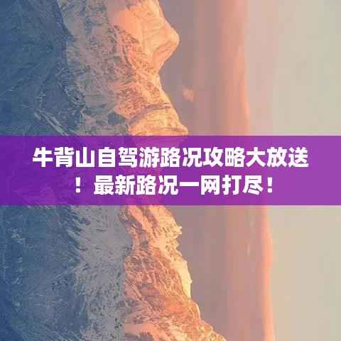 牛背山自驾游路况攻略大放送！最新路况一网打尽！